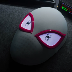 ماسک صورت گوئن عنکبوتی با چشمان چراغ دار Spider Gwen Light-Up Mask_اسباب بازی